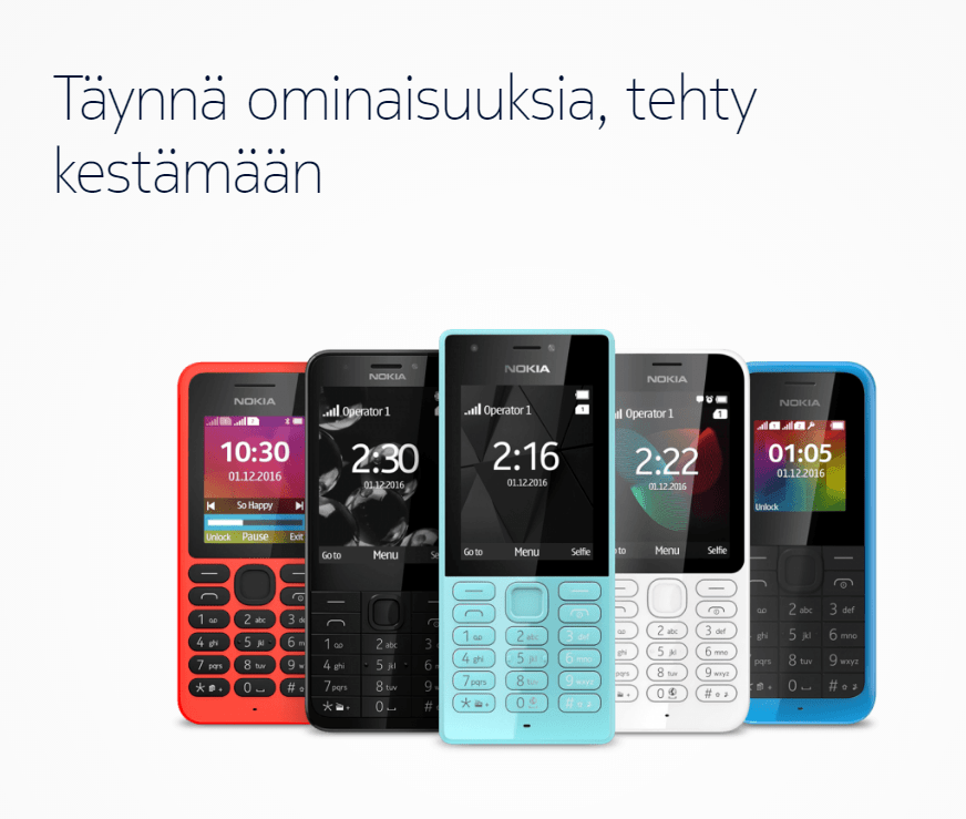 Paljastiko Nokian Sivut HMD Globalin Puhelimien Ensimm iset Markkina 