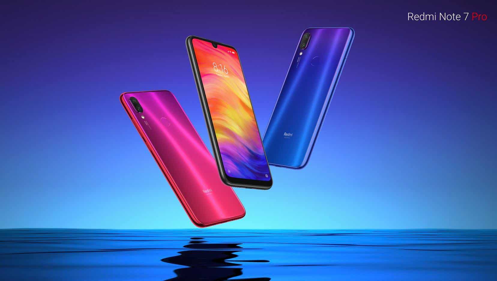 Pro Kamera Puhelin Redmi Note 7 Pro  julkaistiin Parempi 48 megapikselin 