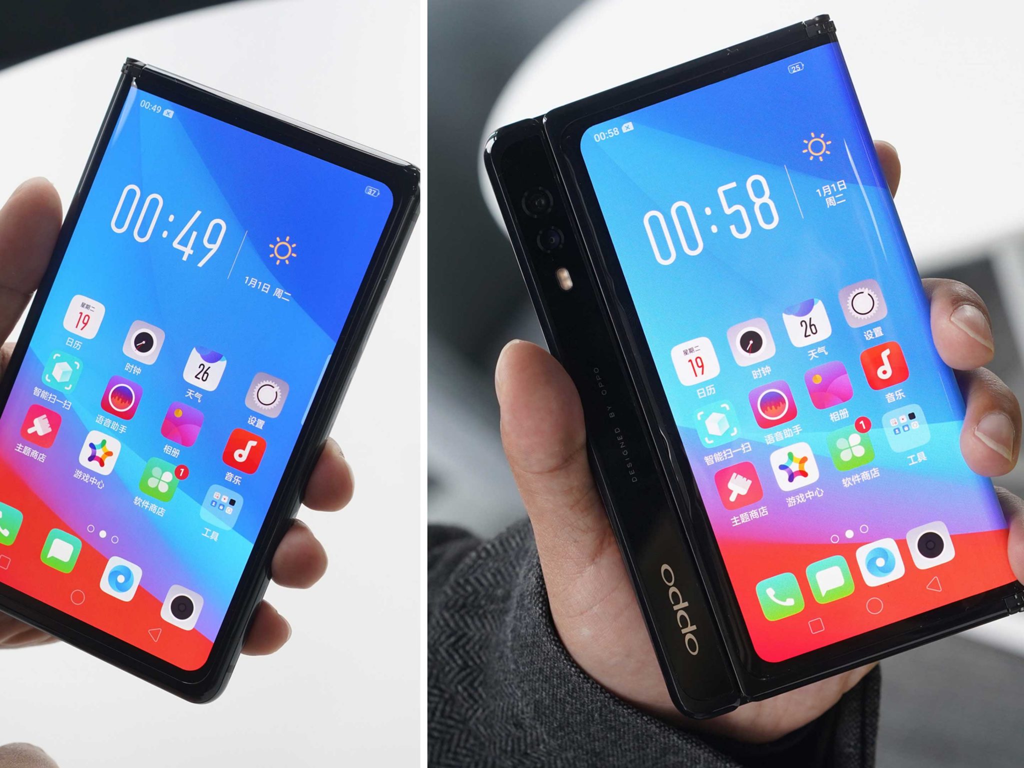 oppo foldable phone 2020